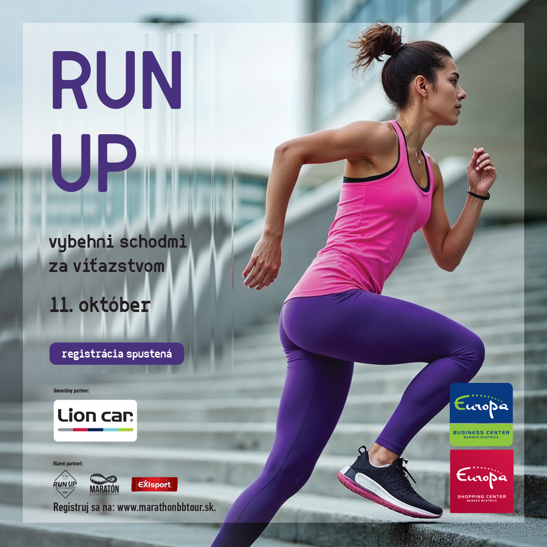 RUN UP - Registrácia spustená!