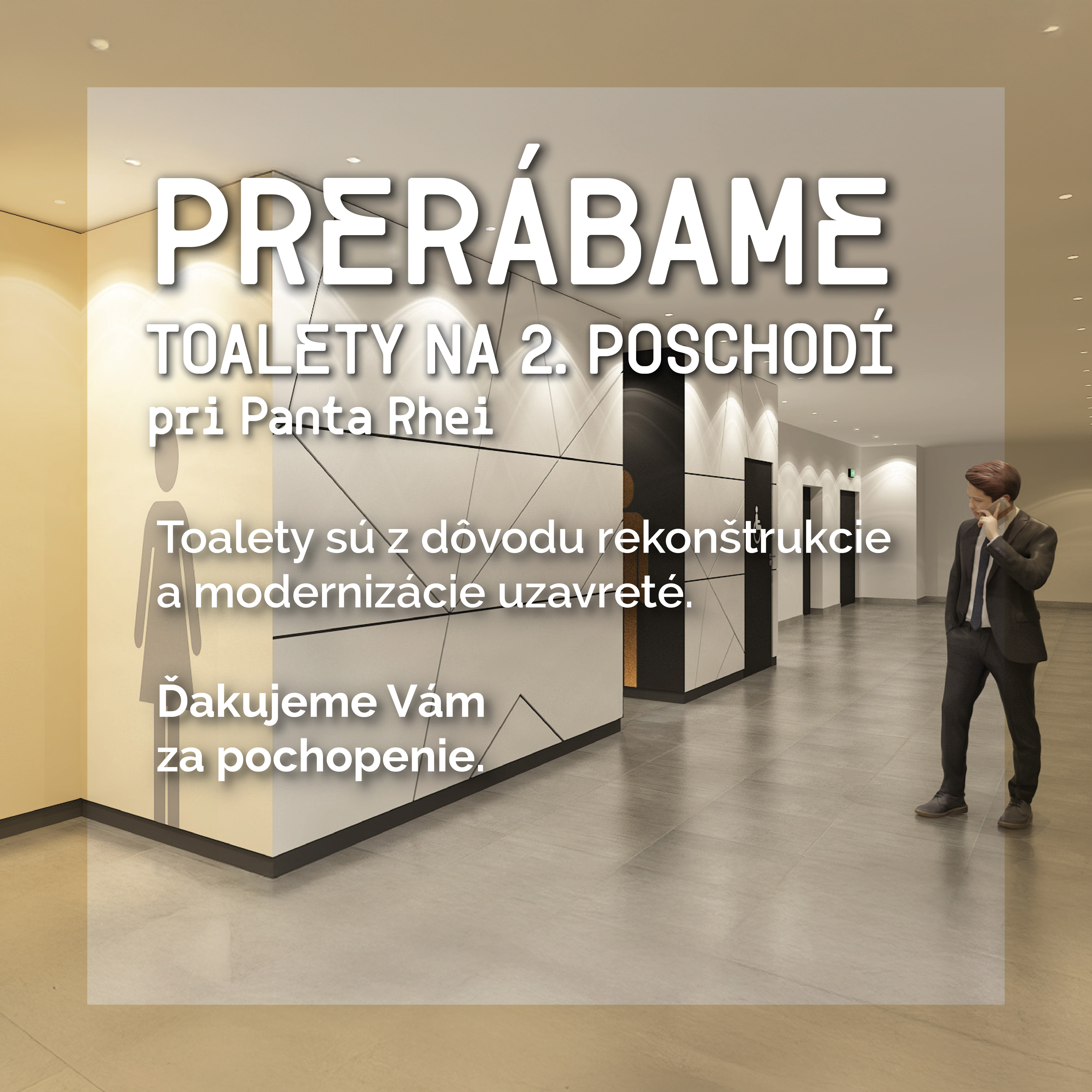 Toalety v modernizácii - viac pohodlia pre vás!